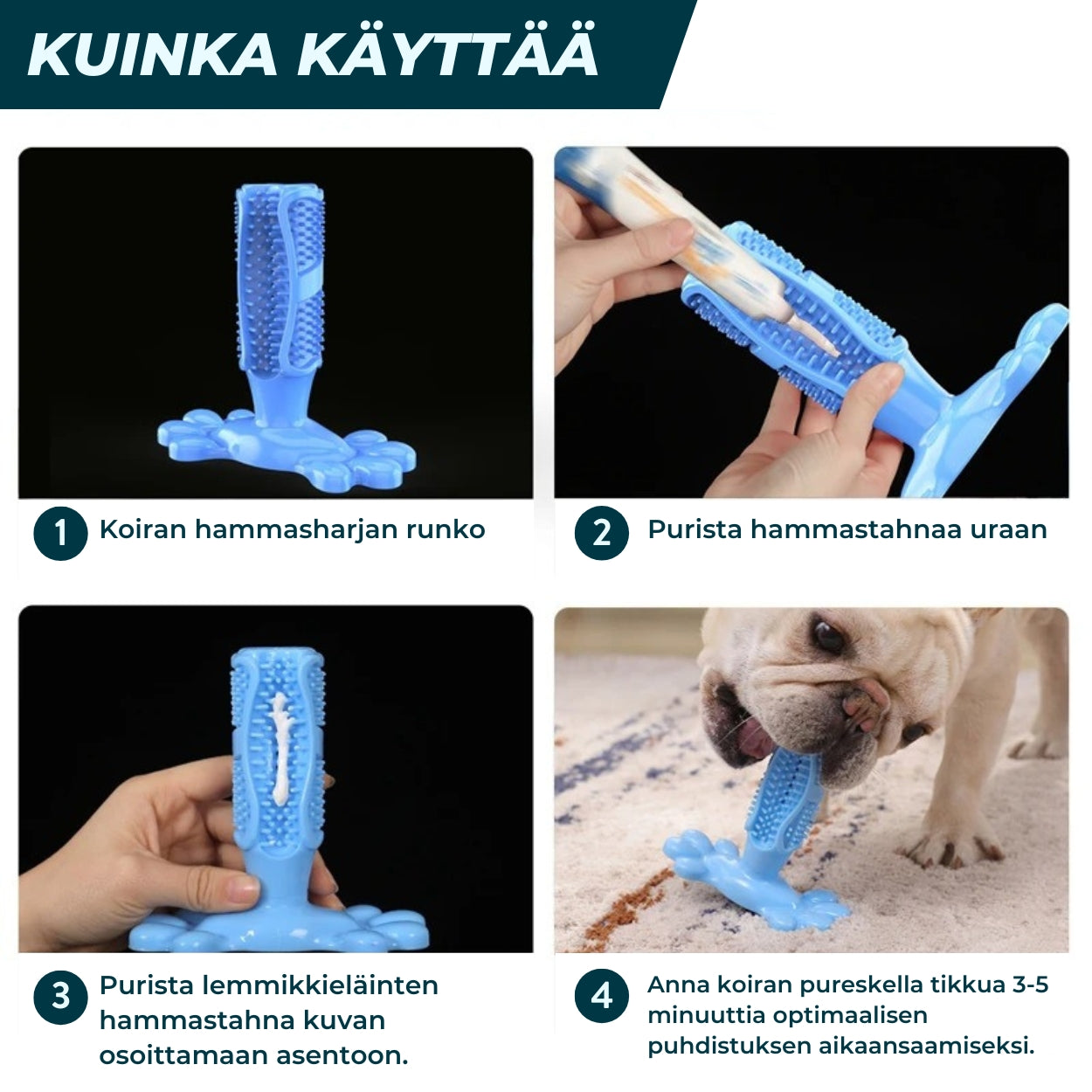 Wuffy™ Prochew - Terveet Hampaat ilman Harjausta