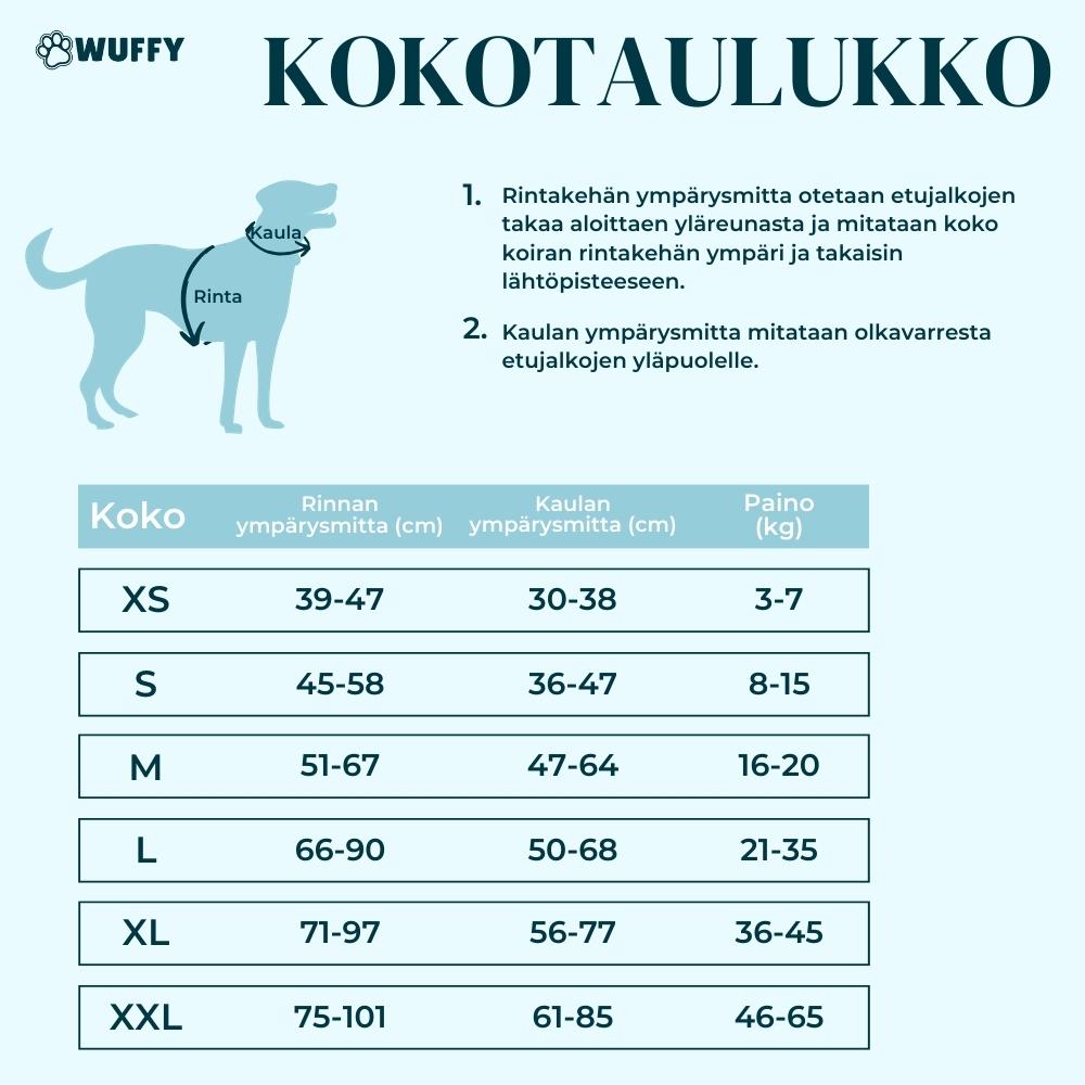 Wuffy™ Henkilökohtainen Anti-Pull koiran valjaat